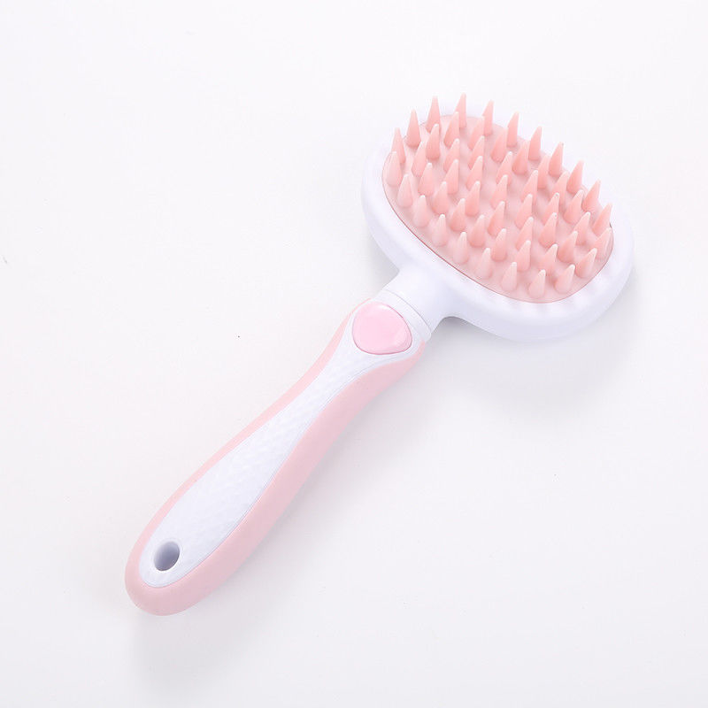 연약한 이 개 안마 솔 92g 19.5*9*5cm 고양이 손질 솔 빗