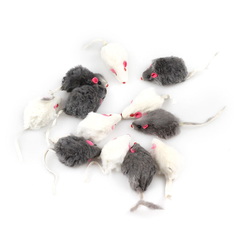 할로윈 독특한 선물 두 가지 빛깔의 미니 마우스 고양이 장난감 세트 소리
