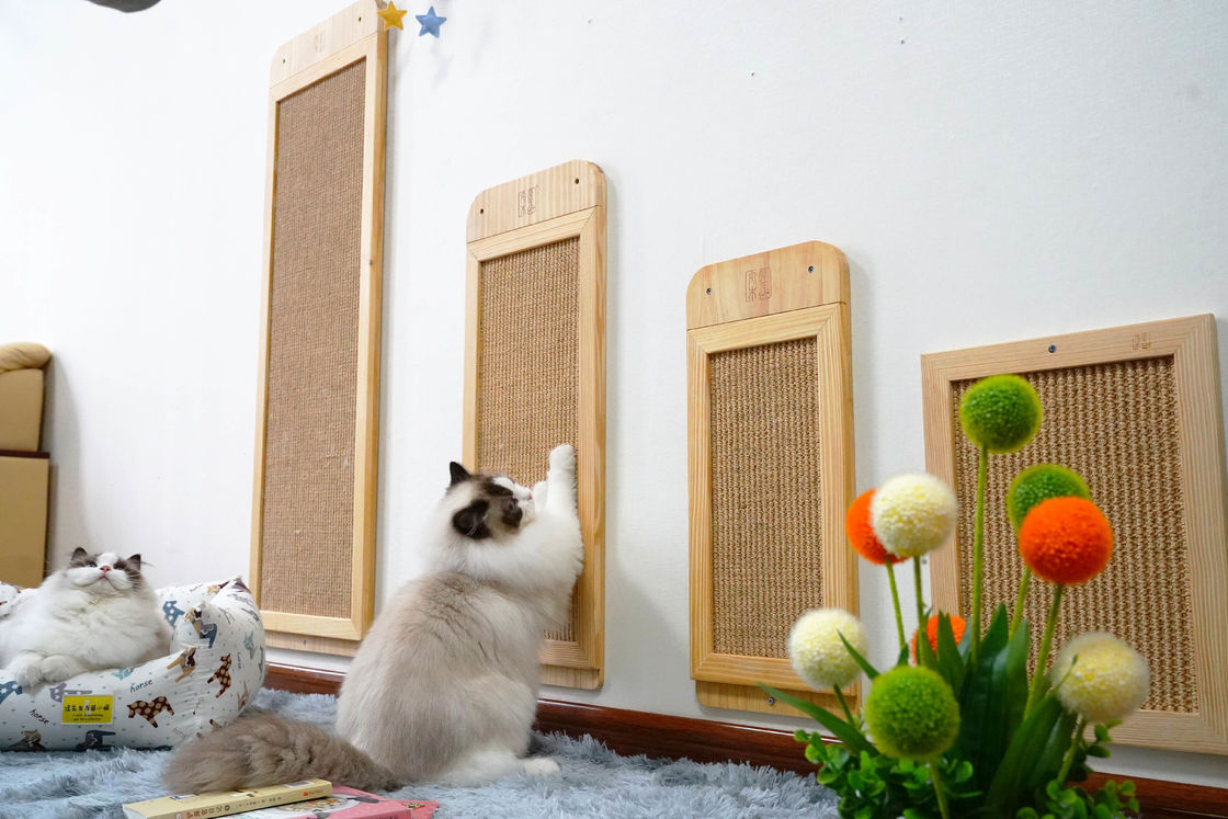 튼튼한 사이잘삼아 잘 고정된 고양이 긁는 사람 포스트 장소 지면 40*30cm 30*76cm 40*120cm