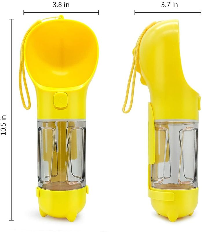 휴대용 개 마시는 병 300ML 폐기물 가방 홀더