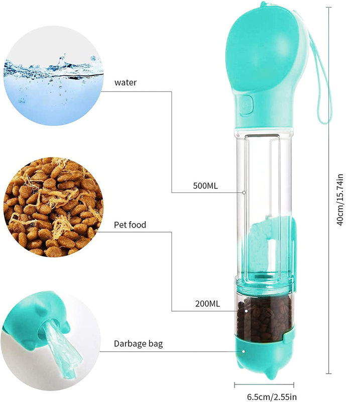 4 1개의 500ml 개 여행 물병에 대하여 누출 증거 개 물 식품 분배기