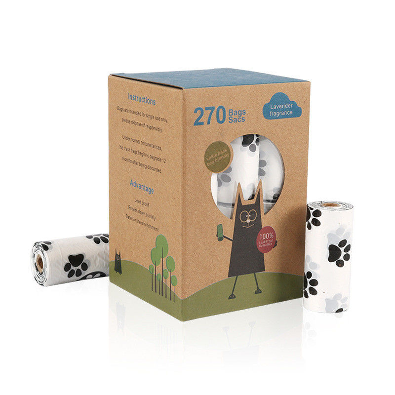 Paws Print EPI Biodegradable Bags For Poop Ourdoor Walking 하이킹 여행