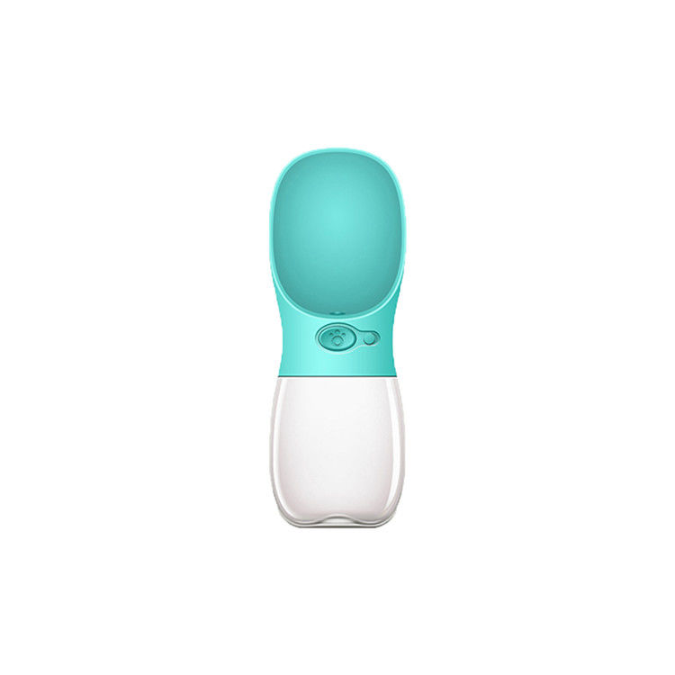 애완 동물 식용을 위한 아BS PC 접을 수 있는 개 물병 550ml 애완 동물 물 분배기