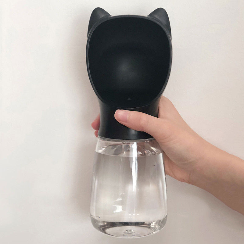 Bulldogs 17oz 접이식 강아지 물병 디스펜서 누출 방지